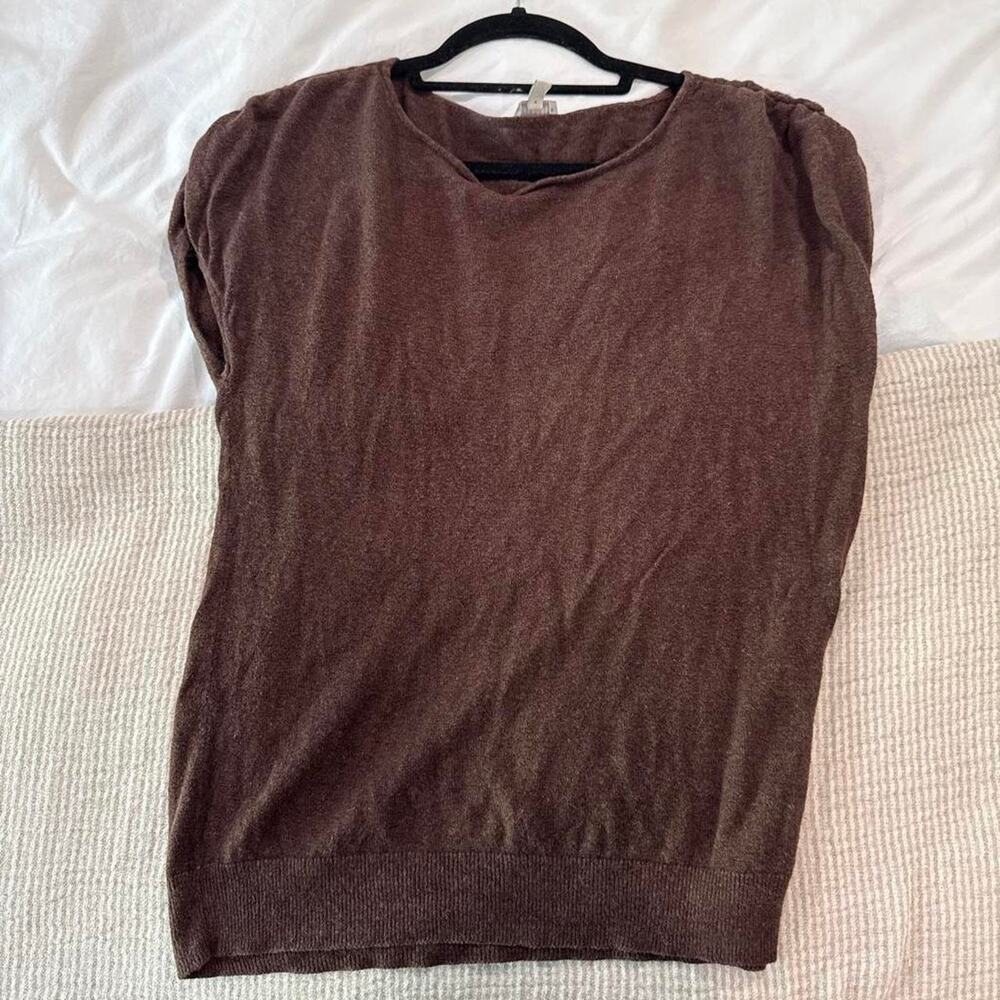 Brown talbots sweater in size